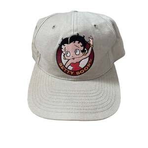 Vintage Betty Boop 1993 American Needle Embroidered Snapback Hat Cap 90s VTG